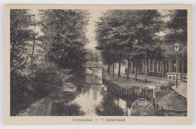 18248 Gezicht op de Grift bij 't Gelderland te Veenendaal.